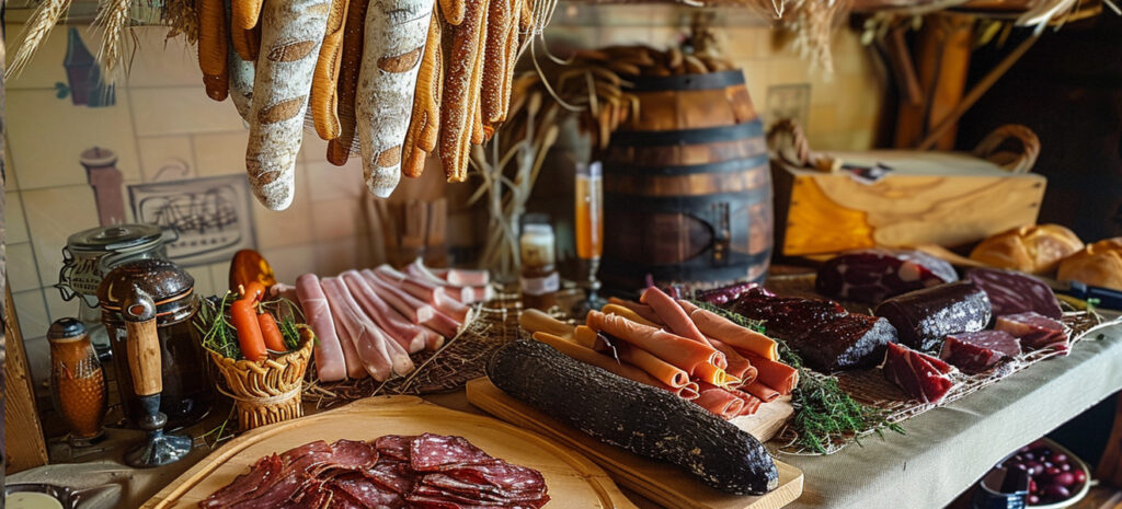 Wynajem Stołów Wiejskich z Wędlinami i Mięsami
