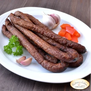 Kabanosy Staromiejskie – tradycyjna Wędlina z Lublina, cienkie suszone kiełbaski wołowe