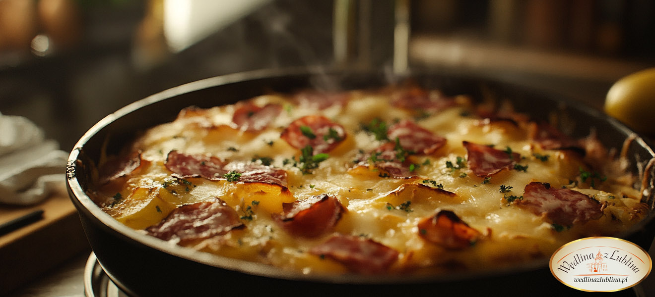 Zapiekanka z Swojską Wędliną Przepis Pomysł na szybkie danie