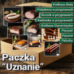 Paczka Pracownicza Uznanie – prezent firmowy z wędlinami, pieczenią i pasztetem
