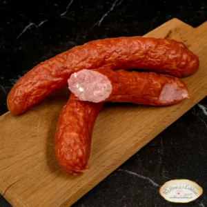 Podsuszana kiełbasa wołowo-wieprzowa marki Wędlina z Lublina – tradycyjna wędlina o intensywnym aromacie
